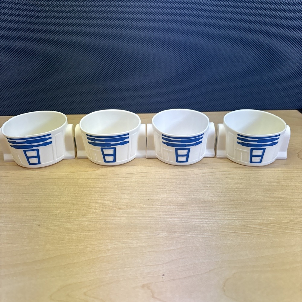 4-R2D2 Star Wars Cupcake Mini Cake Pans.